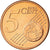 Niemcy - RFN, 5 Euro Cent, 2009, Karlsruhe, MS(63), Miedź platerowana stalą