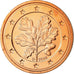 République fédérale allemande, 2 Euro Cent, 2008, FDC, Copper Plated Steel