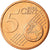 République fédérale allemande, 5 Euro Cent, 2008, FDC, Copper Plated Steel