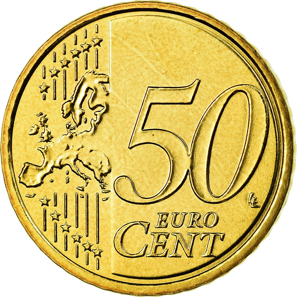 GERMANIA - REPUBBLICA FEDERALE, 50 Euro Cent, 2008, FDC, Ottone, KM:256