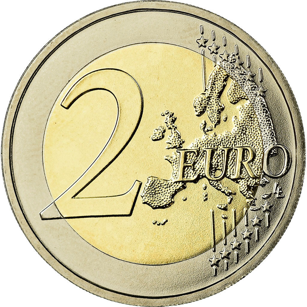 GERMANY - FEDERAL REPUBLIC, 2 Euro, 2008, MS(65-70), Bi-Metallic, KM:258