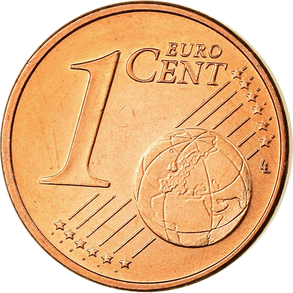 République fédérale allemande, Euro Cent, 2008, FDC, Copper Plated Steel