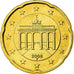 GERMANIA - REPUBBLICA FEDERALE, 20 Euro Cent, 2008, FDC, Ottone, KM:255