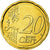 GERMANY - FEDERAL REPUBLIC, 20 Euro Cent, 2008, MS(65-70), Brass, KM:255