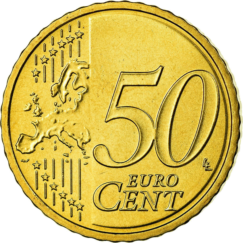 République fédérale allemande, 50 Euro Cent, 2008, FDC, Laiton, KM:256