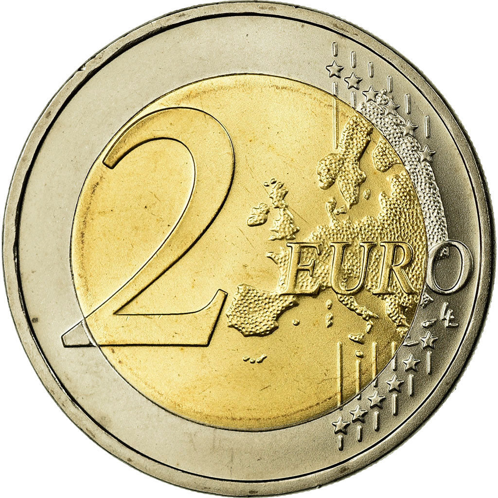 GERMANY - FEDERAL REPUBLIC, 2 Euro, 2008, MS(65-70), Bi-Metallic, KM:258