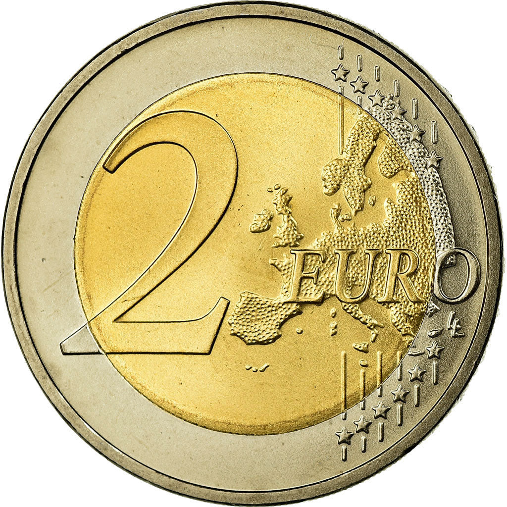GERMANY - FEDERAL REPUBLIC, 2 Euro, 2008, MS(65-70), Bi-Metallic, KM:261