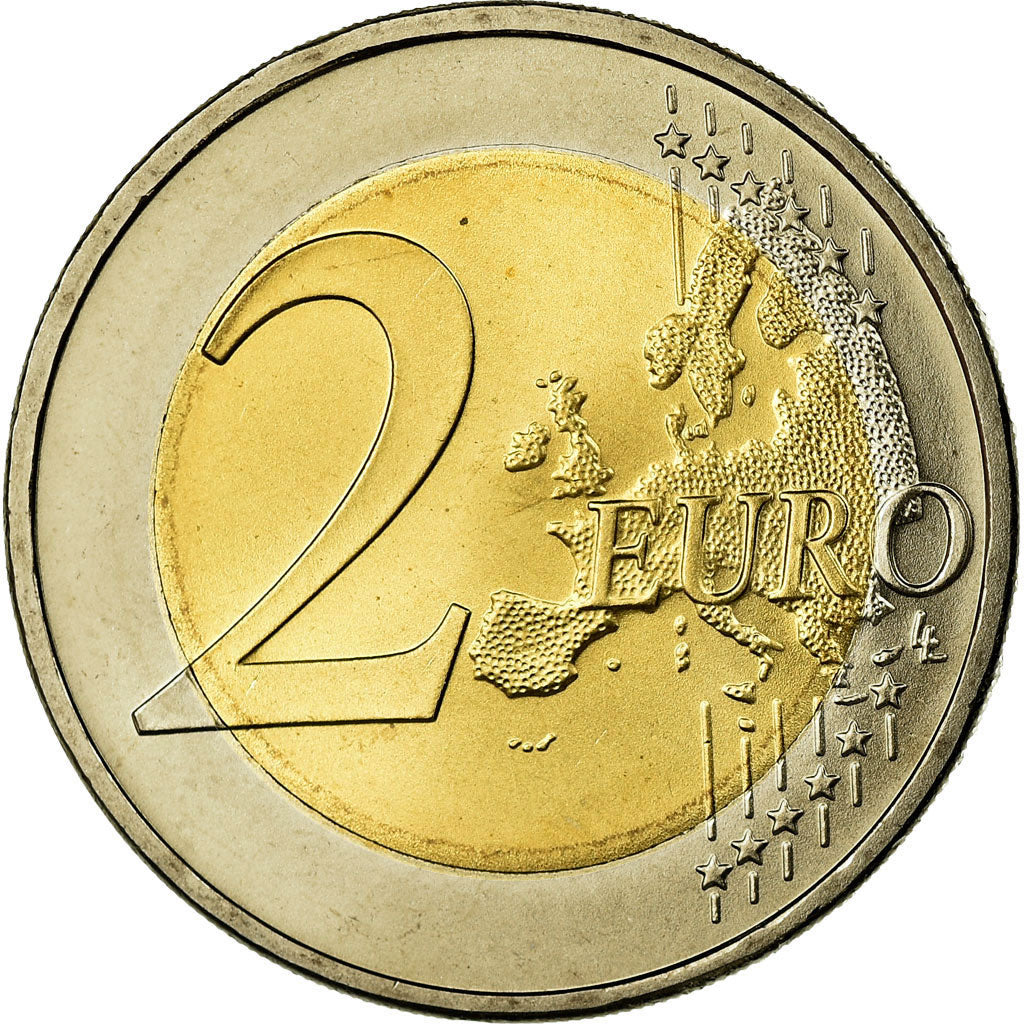 ALEMANIA - REPÚBLICA FEDERAL, 2 Euro, 2008, FDC, Bimetálico, KM:261