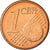 République fédérale allemande, Euro Cent, 2008, FDC, Copper Plated Steel