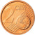 ALEMANHA - REPÚBLICA FEDERAL, 2 Euro Cent, 2008, MS(65-70), Aço Cromado a