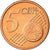 Niemcy - RFN, 5 Euro Cent, 2008, Karlsruhe, MS(65-70), Miedź platerowana