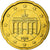 Niemcy - RFN, 20 Euro Cent, 2008, Karlsruhe, MS(65-70), Mosiądz, KM:255