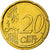 République fédérale allemande, 20 Euro Cent, 2008, FDC, Laiton, KM:255