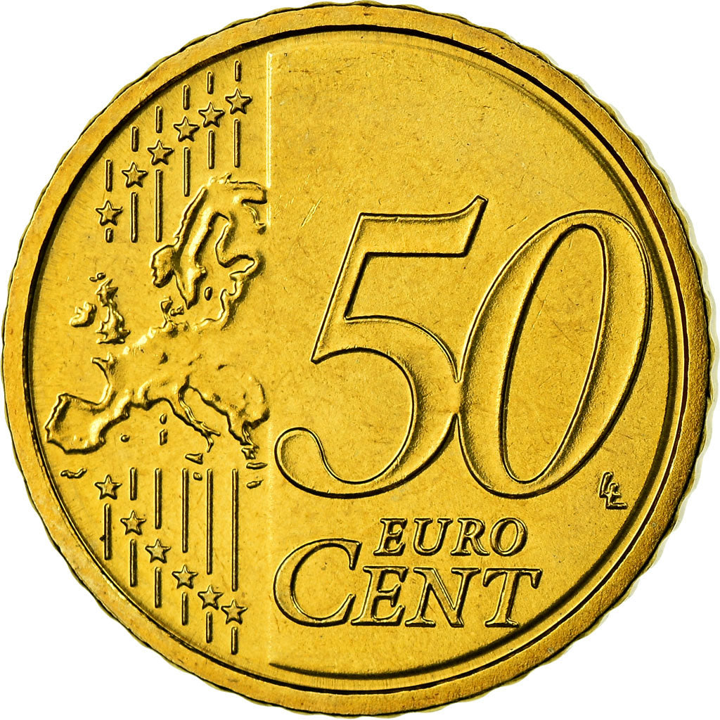 République fédérale allemande, 50 Euro Cent, 2008, FDC, Laiton, KM:256
