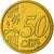 Niemcy - RFN, 50 Euro Cent, 2008, Karlsruhe, MS(65-70), Mosiądz, KM:256