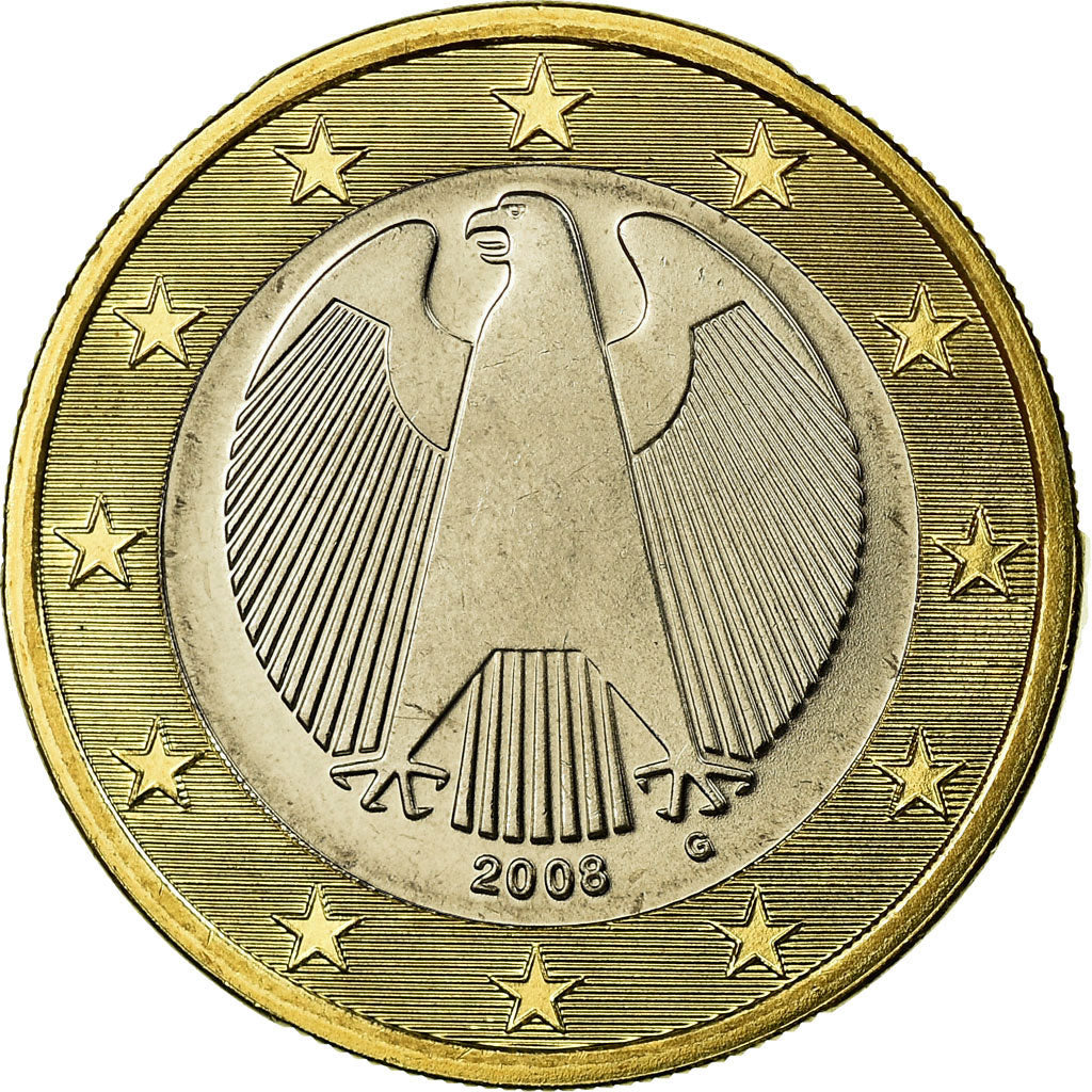 Bundesrepublik Deutschland, Euro, 2008, STGL, Bi-Metallic, KM:257