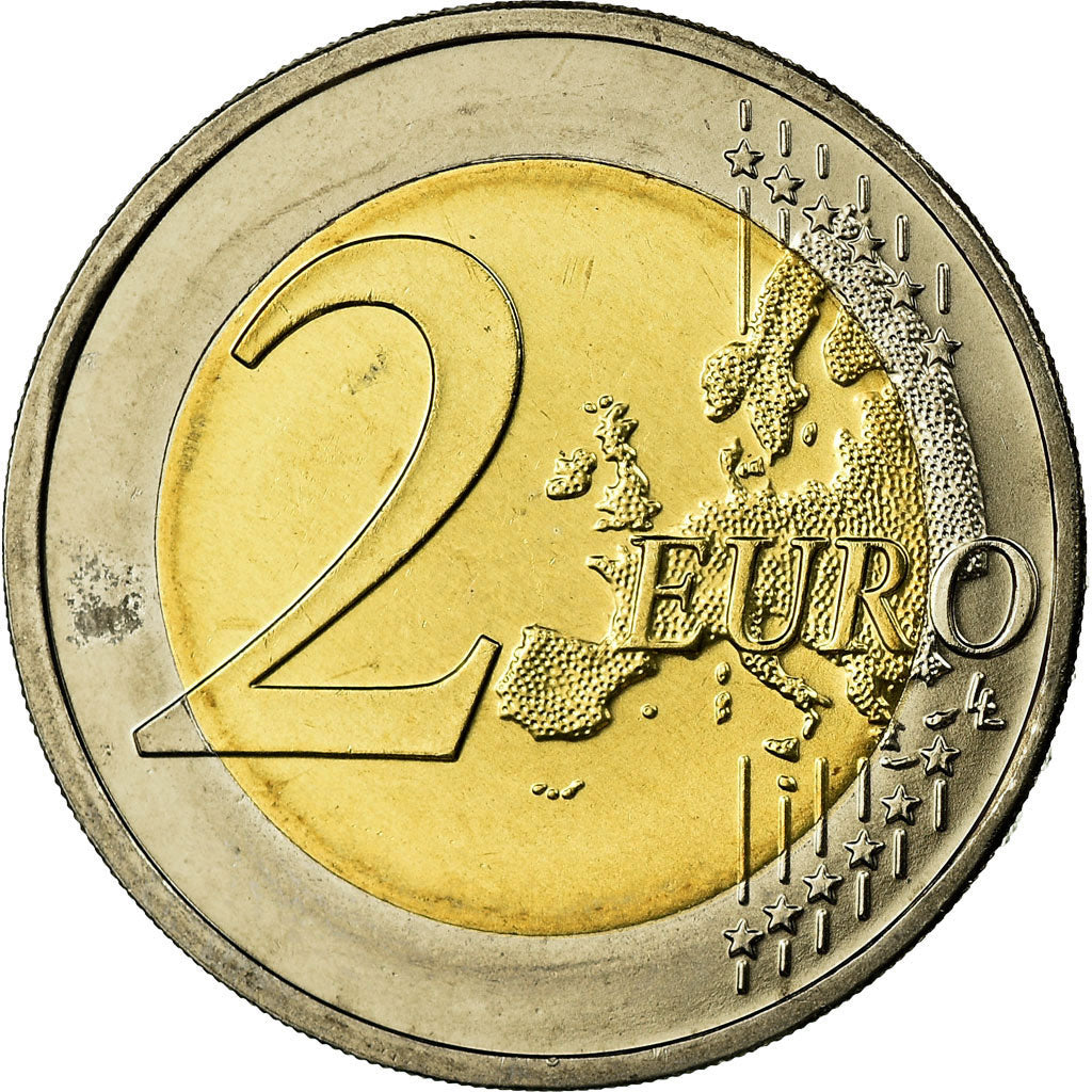 GERMANY - FEDERAL REPUBLIC, 2 Euro, 2008, MS(65-70), Bi-Metallic, KM:258