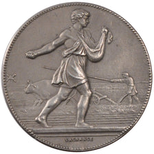 France, Savings Bank, Token, EF(40-45), Silver, Jacqmin #58, 10.35