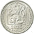Moneta, Czechosłowacja, 10 Haleru, 1976, AU(55-58), Aluminium, KM:80