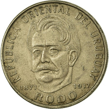 Moneta, Uruguay, 50 Pesos, 1971, Santiago, BB, Nichel-ottone, KM:58