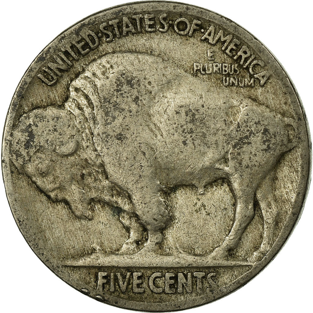 Moneta, Stati Uniti, Buffalo Nickel, 5 Cents, 1930, U.S. Mint, Philadelphia, MB