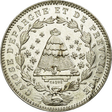 France, Token, Savings Bank, MS(60-62), Silver, Jacqmin:2