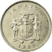 Coin, Jamaica, Elizabeth II, 10 Cents, 1989, Franklin Mint, EF(40-45)