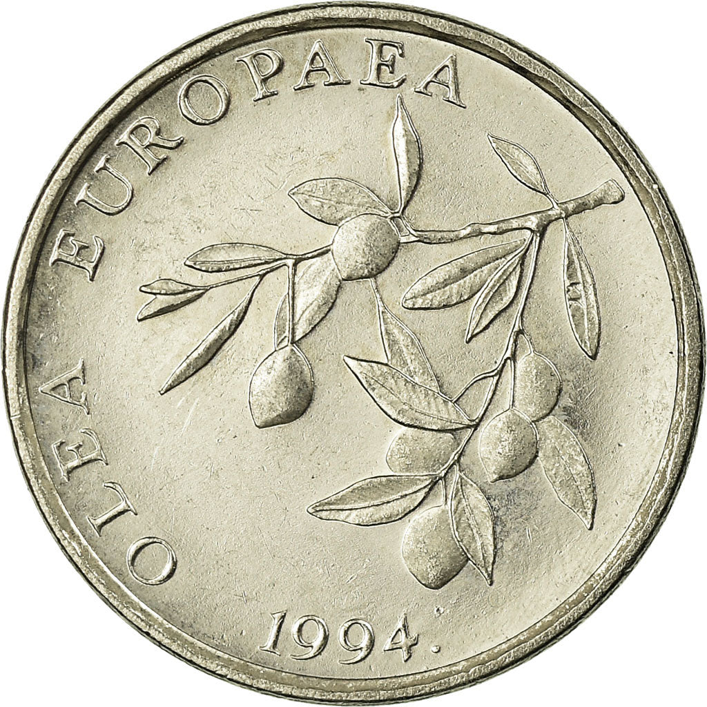 Coin, Croatia, 20 Lipa, 1994, EF(40-45), Nickel plated steel, KM:17