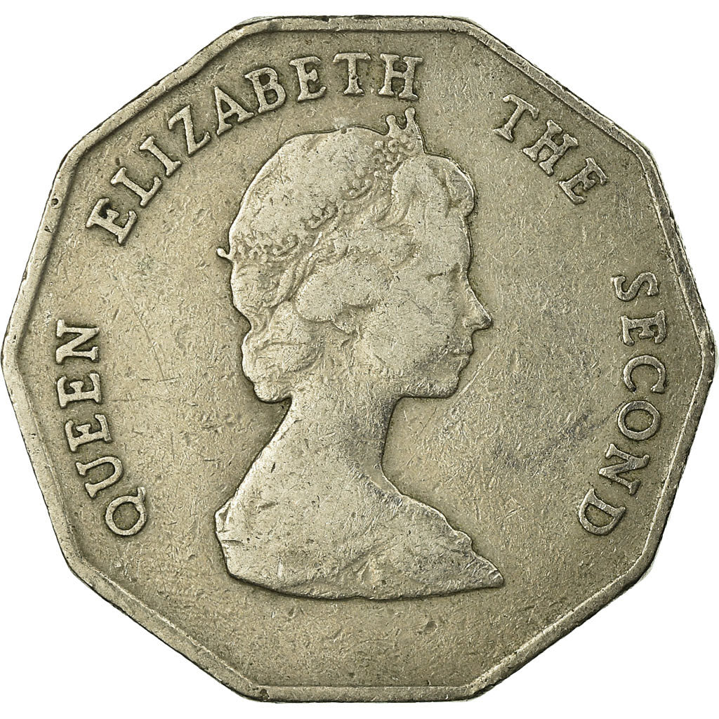 Moneta, Państwa Wschodnich Karaibów, Elizabeth II, Dollar, 1989, EF(40-45)