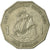 Münze, Osten Karibik Staaten, Elizabeth II, Dollar, 1989, SS, Copper-nickel