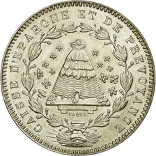 France, Token, Savings Bank, MS(60-62), Silver, Jacqmin:2