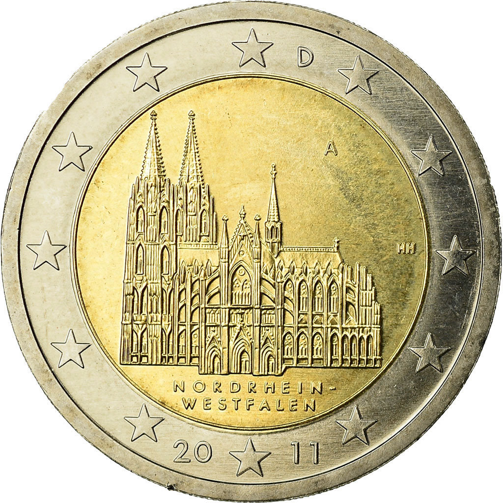 Federale Duitse Republiek, 2 Euro, 2011, PR, Bi-Metallic, KM:293