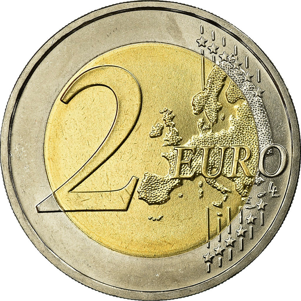 Niemcy - RFN, 2 Euro, 2011, Hambourg, AU(55-58), Bimetaliczny, KM:293