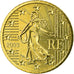 Francia, 50 Euro Cent, 2003, SPL, Ottone, KM:1287