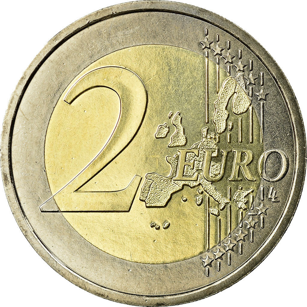 France, 2 Euro, 2003, MS(63), Bi-Metallic, KM:1289