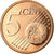 Slowakei, 5 Euro Cent, 2010, UNZ, Copper Plated Steel, KM:97