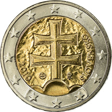 Slovakia, 2 Euro, 2010, MS(63), Bi-Metallic, KM:102