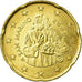 San Marino, 20 Euro Cent, 2002, AU(55-58), Brass, KM:444
