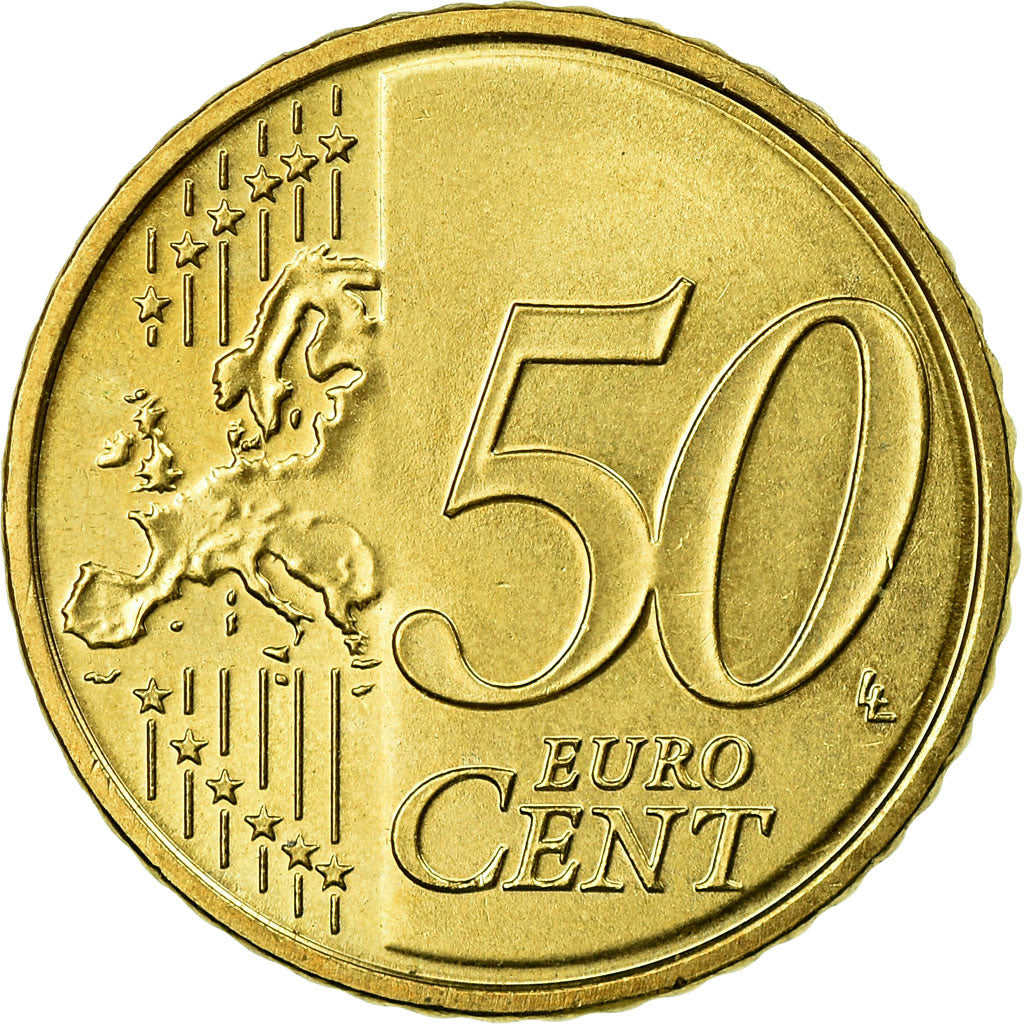 Letónia, 50 Euro Cent, 2014, AU(55-58), Latão, KM:155