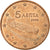 Grecia, 5 Euro Cent, 2002, EBC, Cobre chapado en acero, KM:183