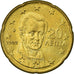 Griechenland, 20 Euro Cent, 2002, VZ, Messing, KM:185