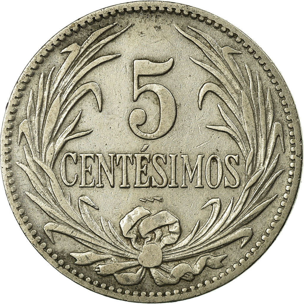 Münze, Uruguay, 5 Centesimos, 1924, Uruguay Mint, Poissy, France, SS