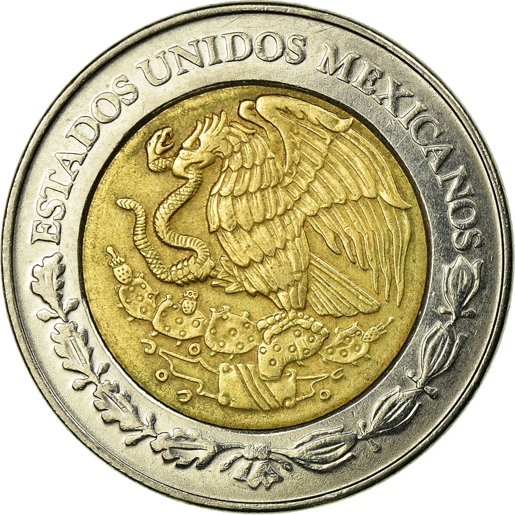 Monnaie, Mexique, 2 Pesos, 2001, Mexico City, TTB, Bi-Metallic, KM:604