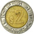Moneta, Mexico, 2 Pesos, 2001, Mexico City, EF(40-45), Bimetaliczny, KM:604