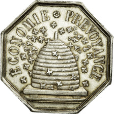 France, Token, Savings Bank, MS(60-62), Silver, Jacqmin:103