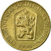 Coin, Czechoslovakia, Koruna, 1990, EF(40-45), Aluminum-Bronze, KM:50