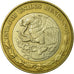 Moneta, Messico, 10 Pesos, 1998, Mexico City, BB, Bi-metallico, KM:616