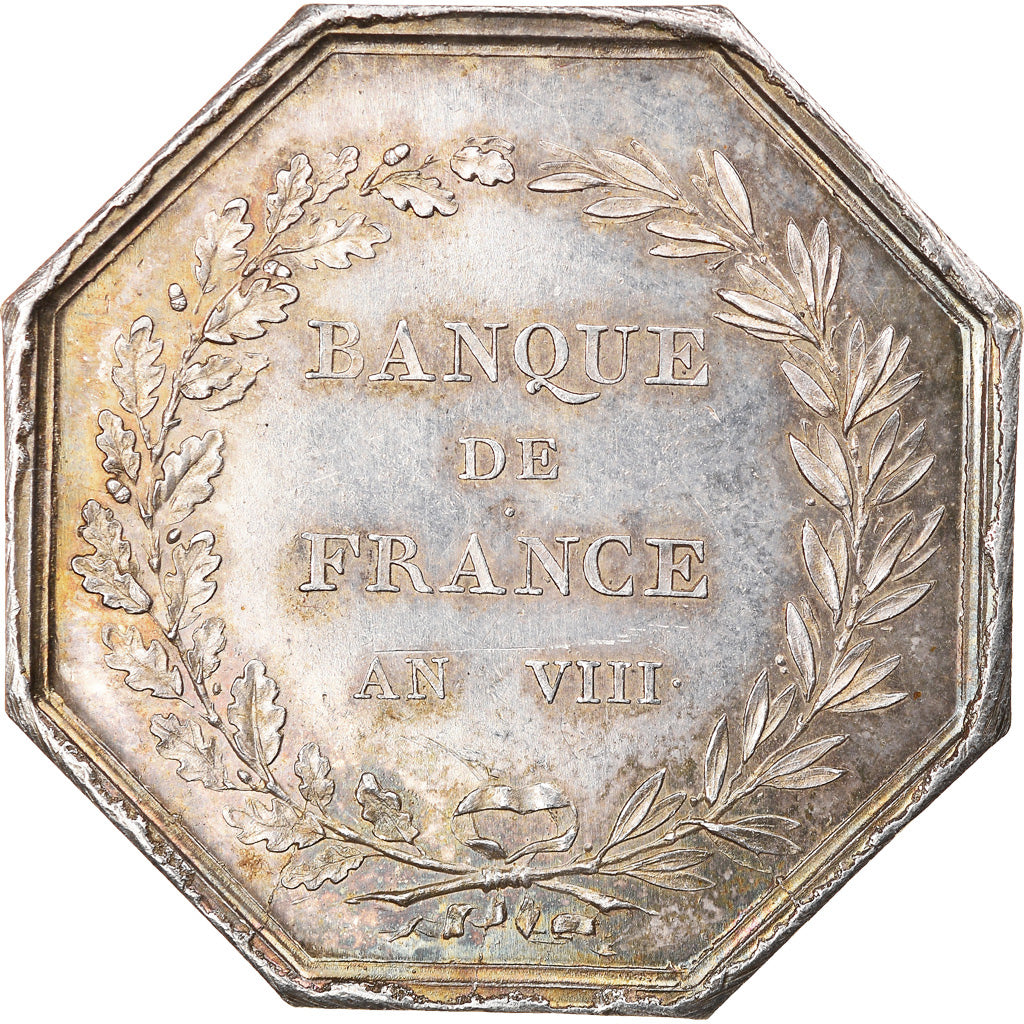 France, Token, Savings Bank, Banque de France, Dumarest, MS(60-62), Silver