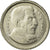 Moneta, Argentina, 50 Centavos, 1955, BB, Acciaio ricoperto in nichel, KM:49