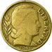 Moneda, Argentina, 20 Centavos, 1948, BC+, Aluminio - bronce, KM:42